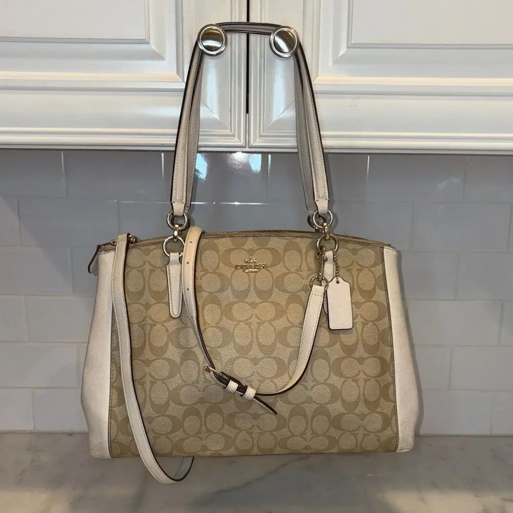 Coach Bag Purse Handbag Christie Crossbody Carryall Satchel Shoulder Pocketbook